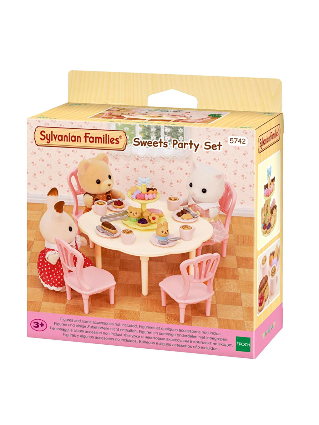 Sylvanian Families Renksiz Tatlı Parti Seti 5742 - 4