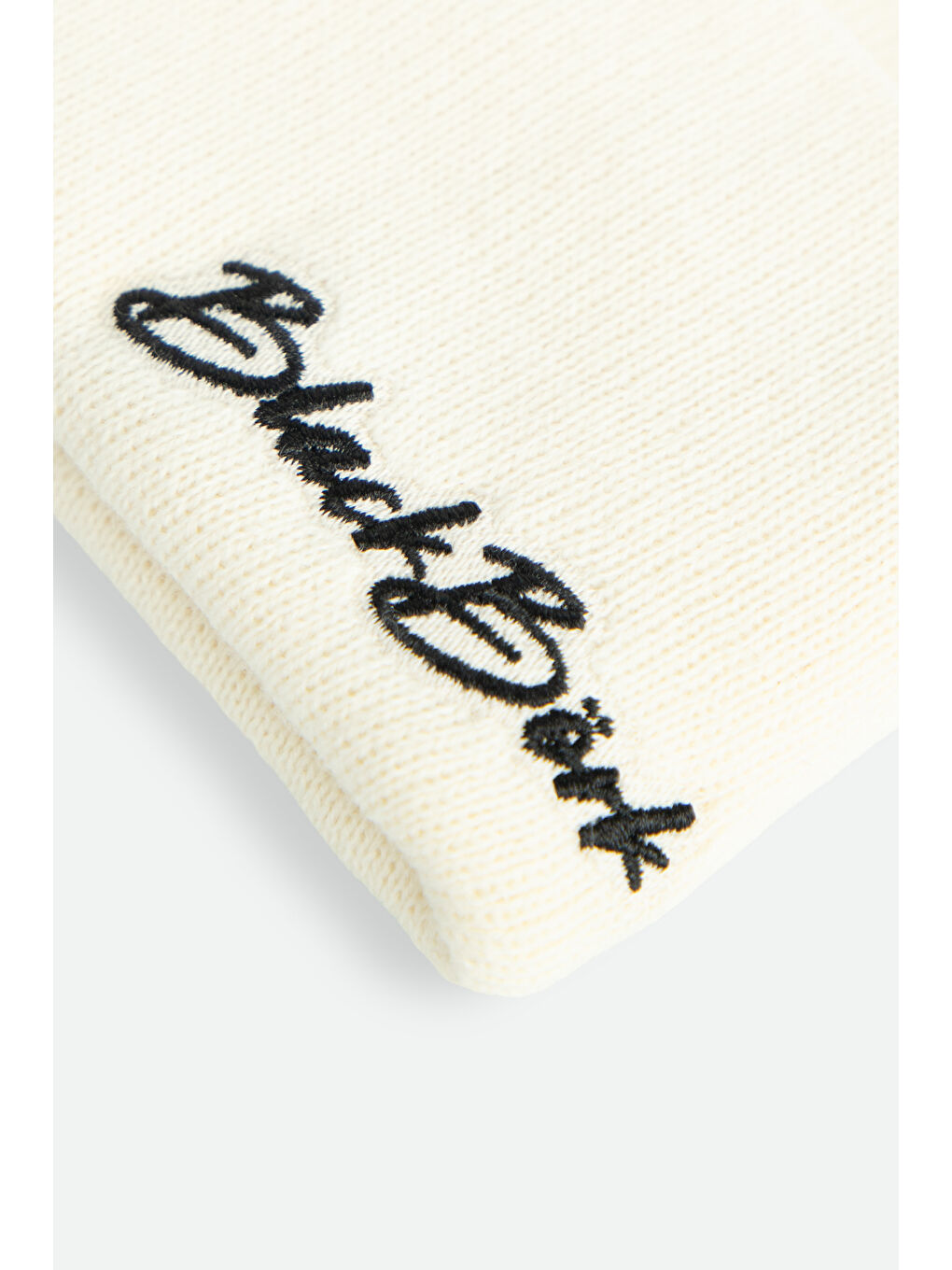 Ekru Parmak Logolu Off White Bere-2