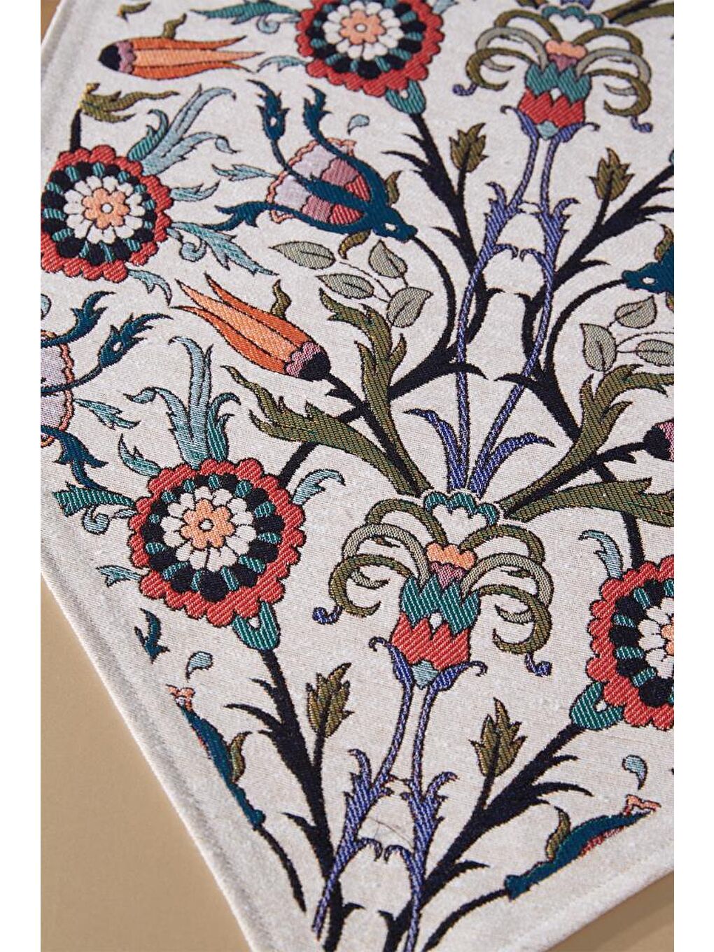 Karışık Gülsüm 2li Lüks Runner 45x140 Cm-6