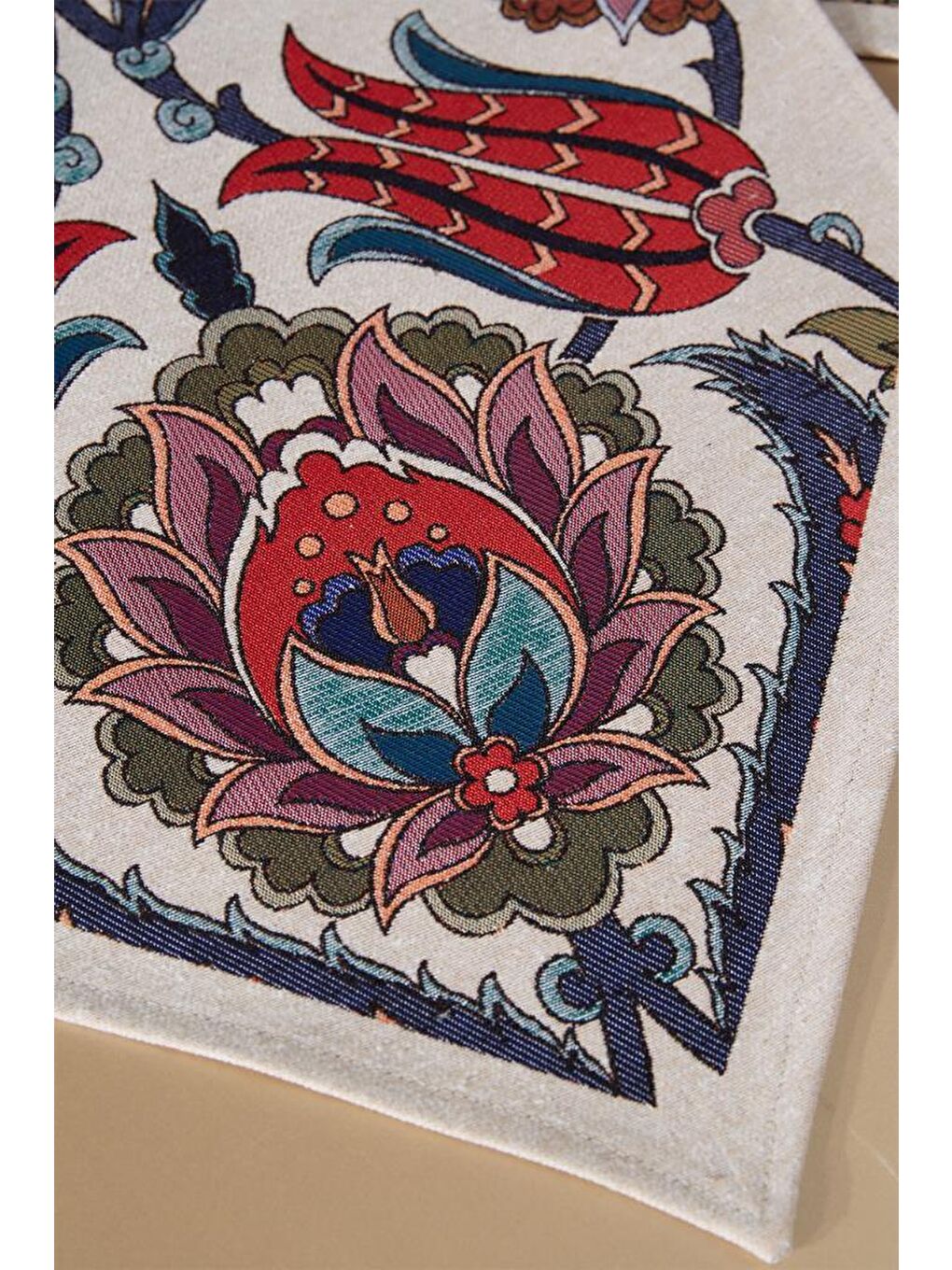 Karışık Pınar 2li Lüks Runner 45x140 Cm-1