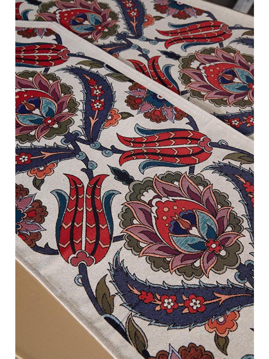 Karışık Pınar 2li Lüks Runner 45x140 Cm-5