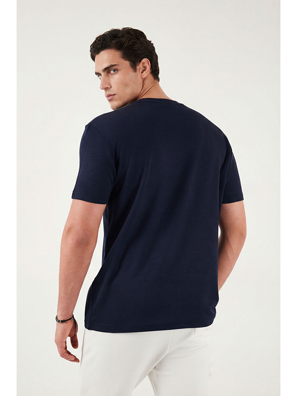 İndigo Pamuklu Regular Fit Bisiklet Yaka T Shirt 5904063-6