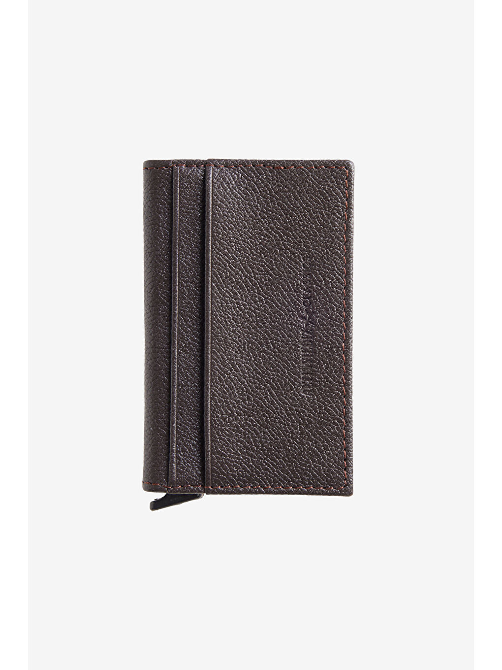 Erkek Kahverengi %100 Deri Kartlık