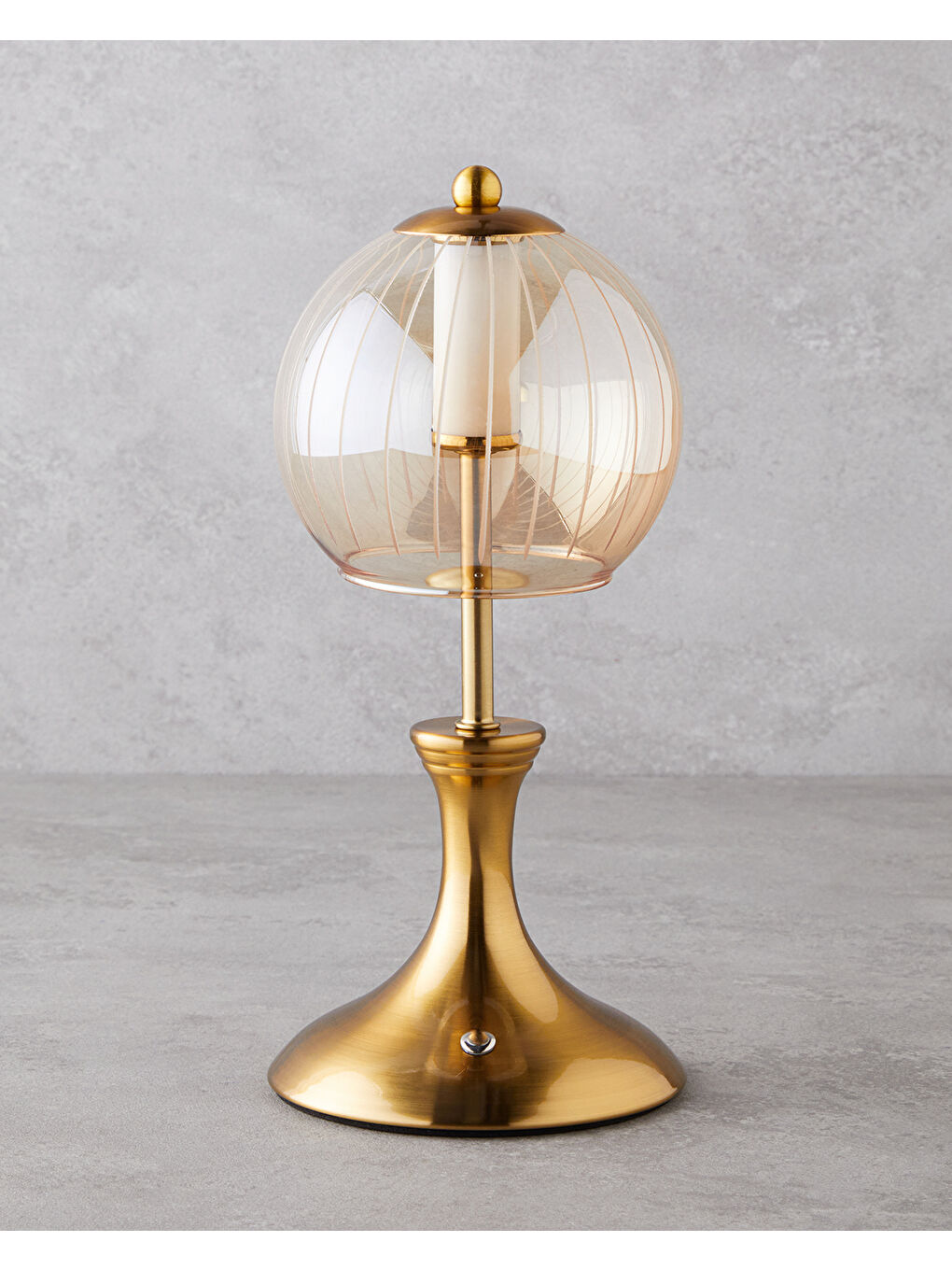 Sarı Alessa Dekoratif Aydınlatma 26,5 cm Bronz