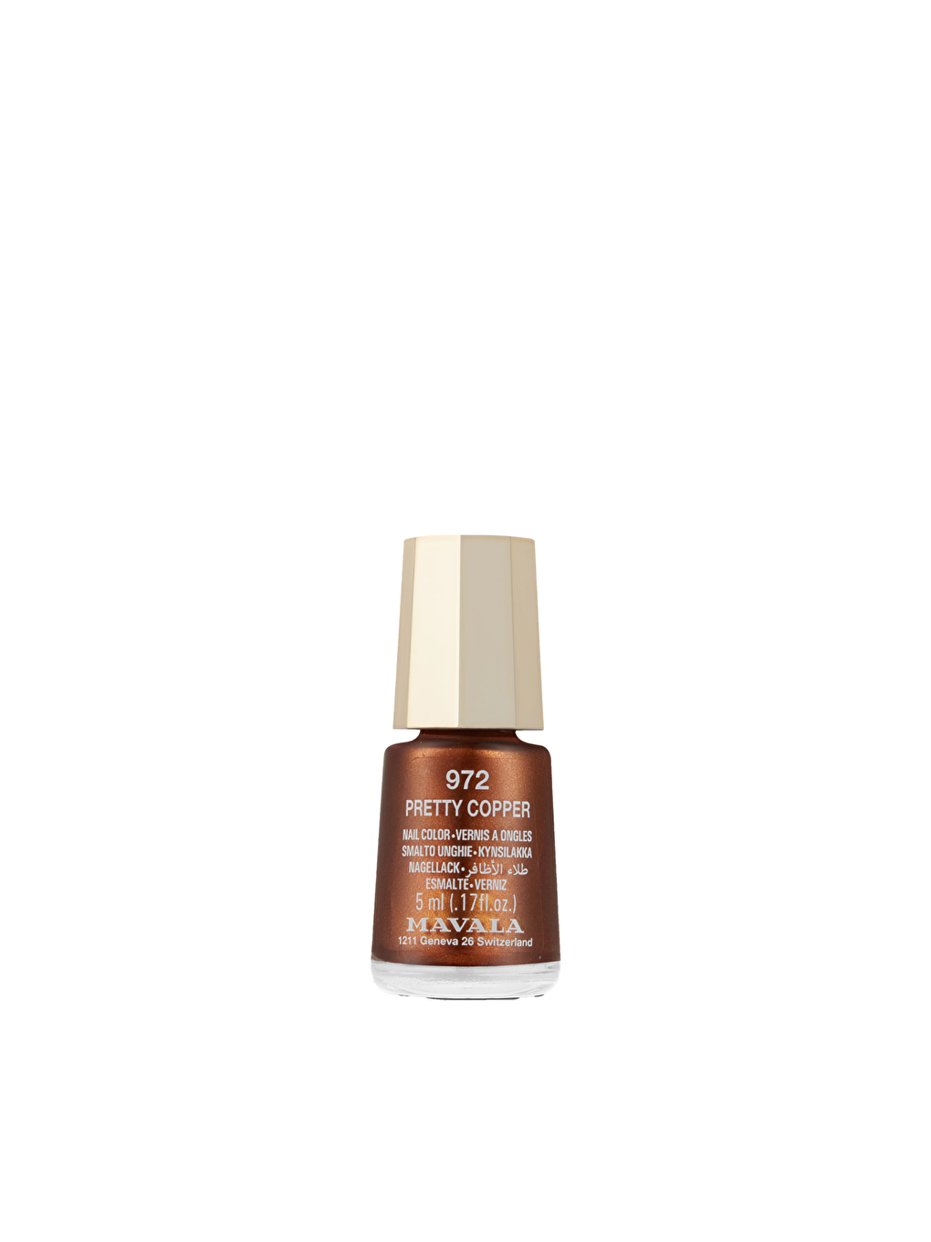 Mavala Karışık Pretty Rebel Mini Color Oje 5 ml I Copper 972