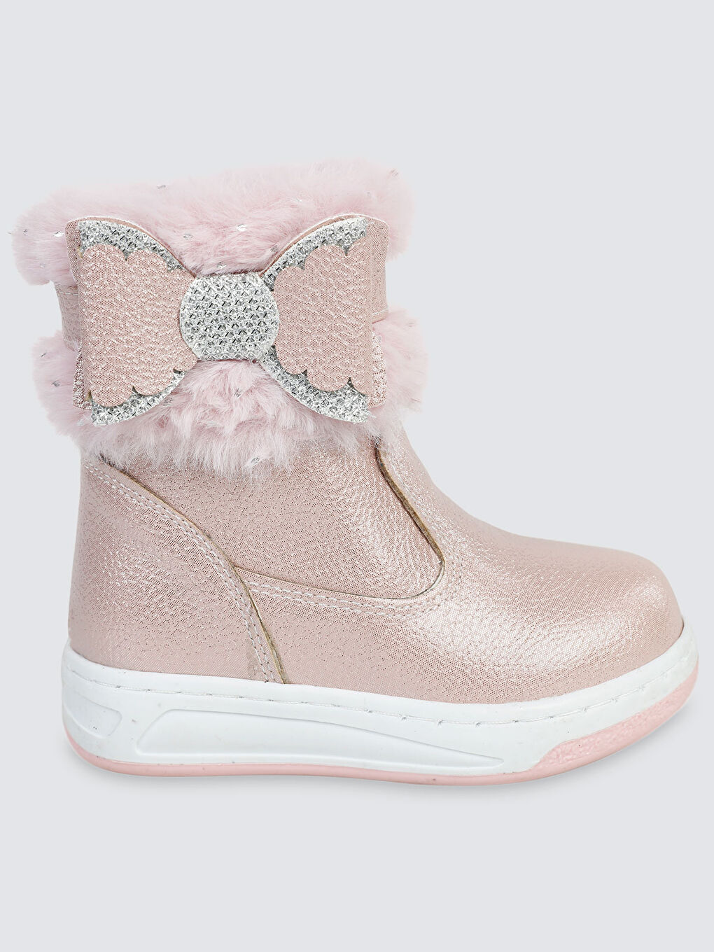 Civil Pembe Boots Kız Çocuk Bot 21-25 Numara Pudra