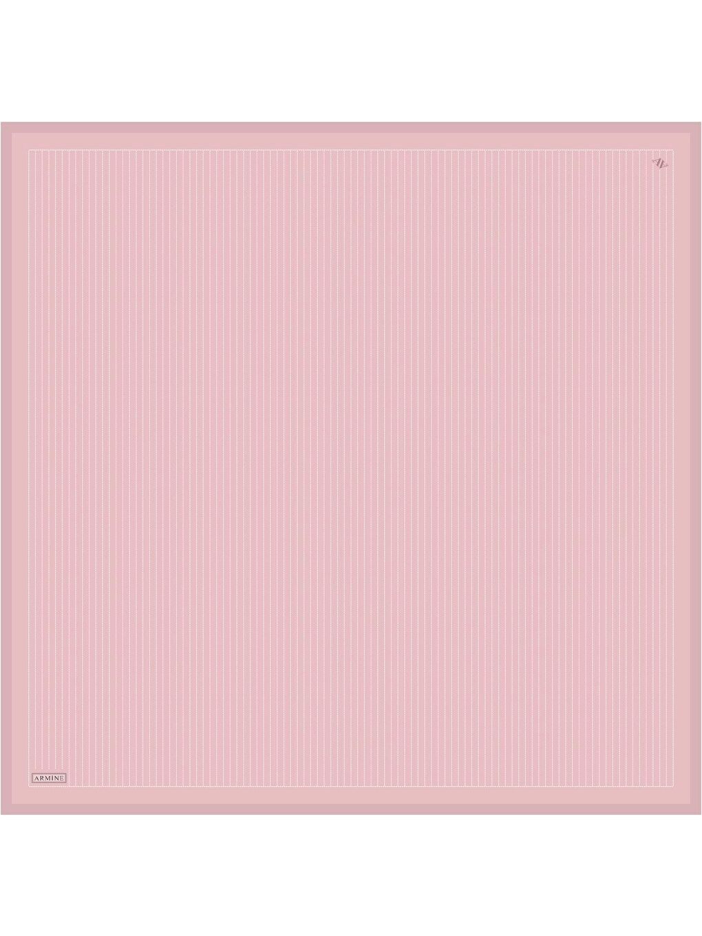 Pembe Geometrik Desenli Saf İpek Sura Eşarp 9348 01-3