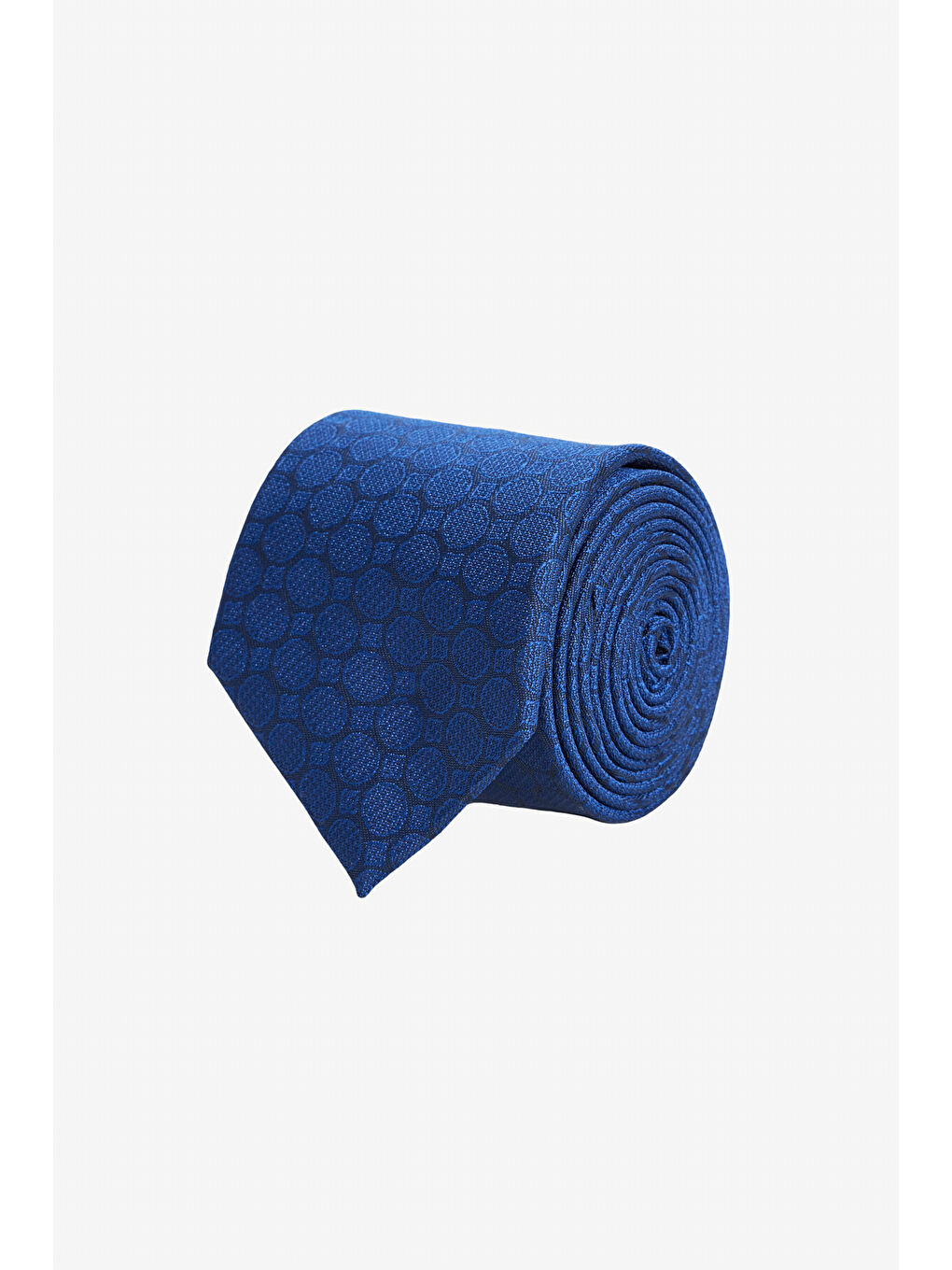 Erkek Lacivert Desenli Kravat