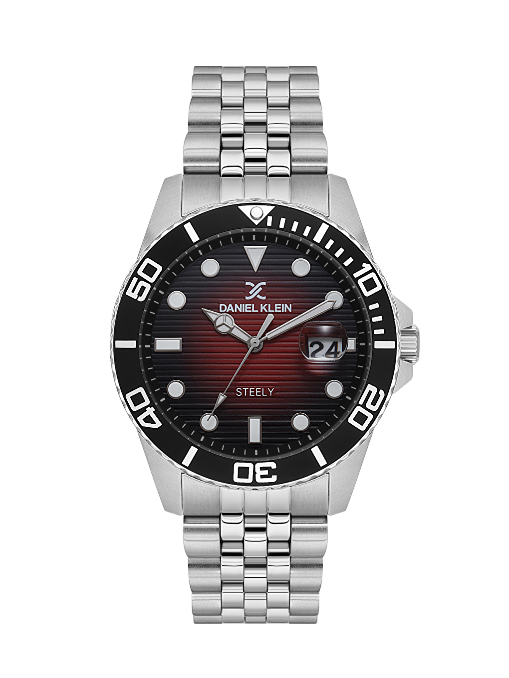 Gri DK.1.14029-3 Erkek Kol Saati