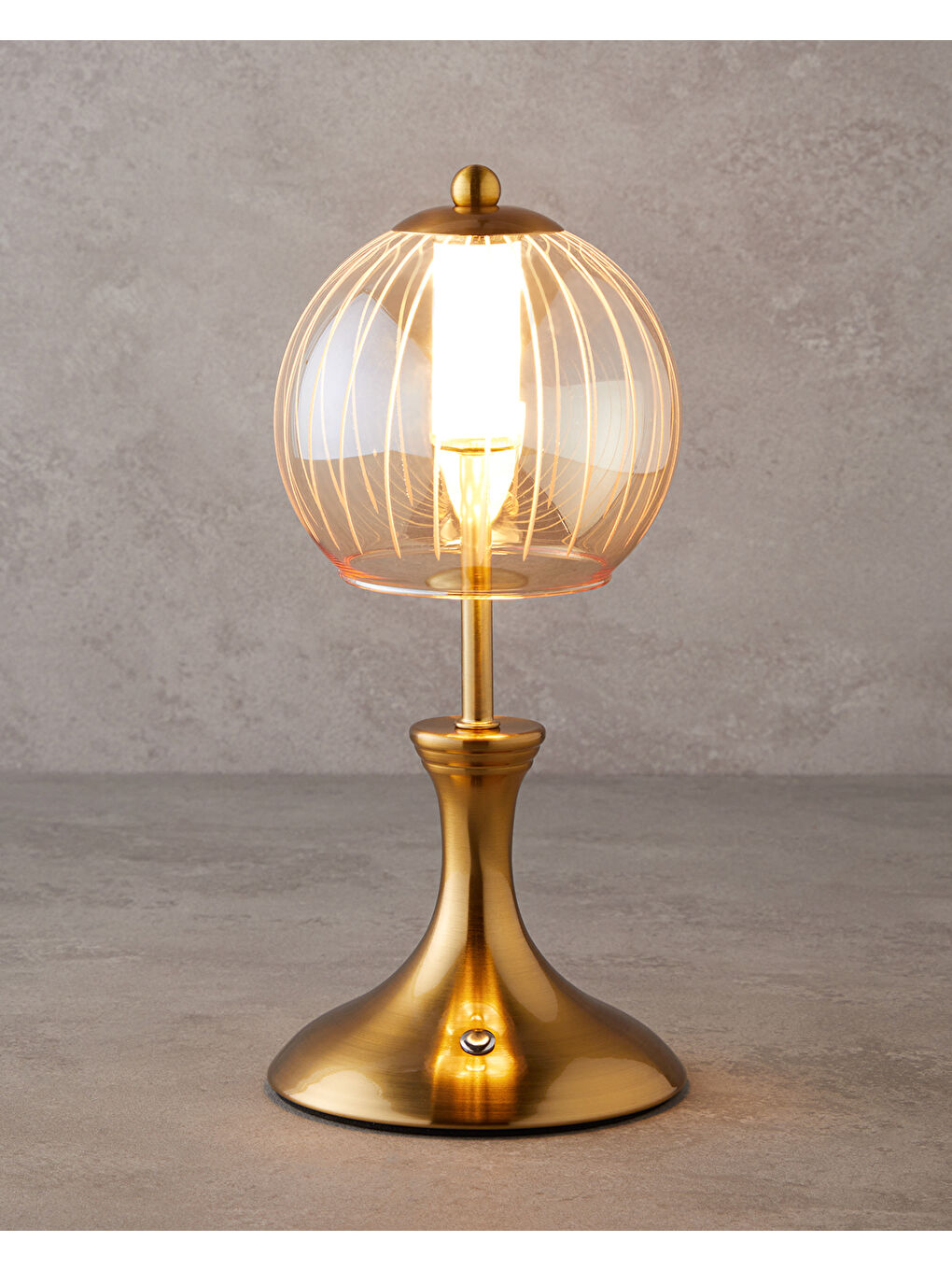 Sarı Alessa Dekoratif Aydınlatma 26,5 cm Bronz-2