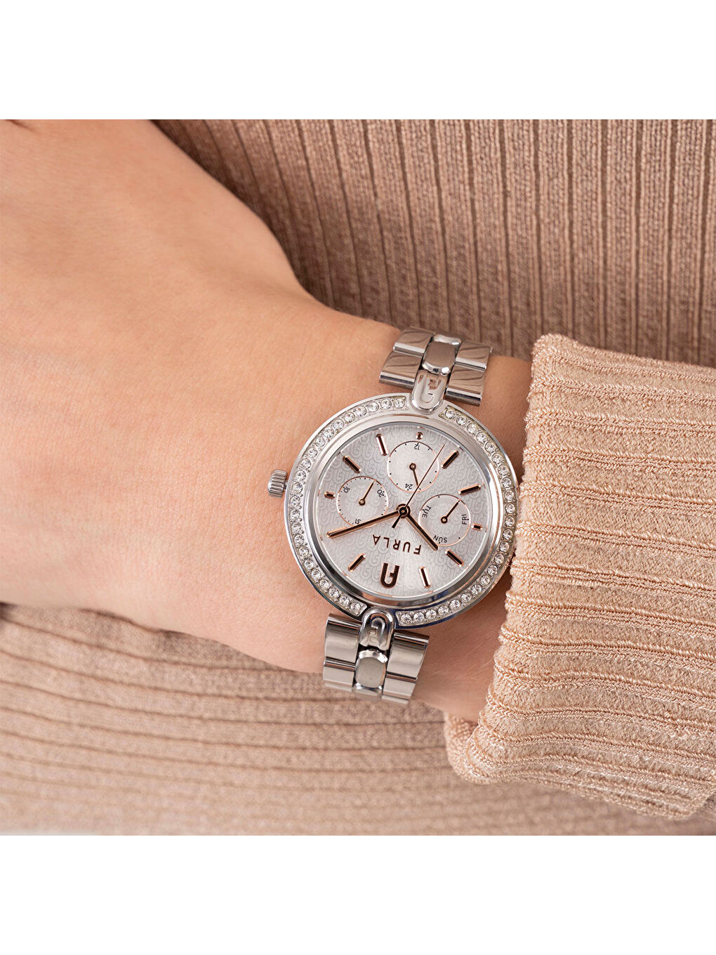 Gri FRWW00030006L1 Kadın Kol Saati-5