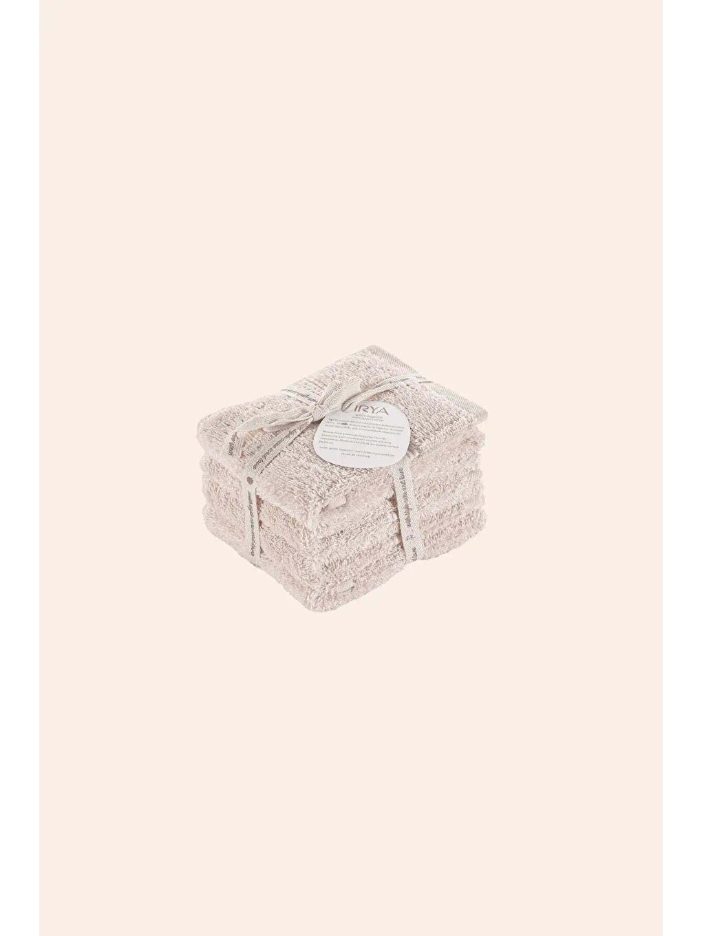 Beyaz Mısır %100 Mısır Pamuğu Havlu 4/30x50 Cm Oyster Beige-1