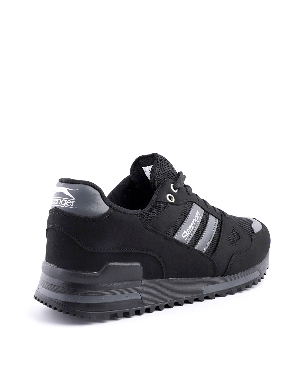 MAROON I Büyük Beden Erkek Sneaker Ayakkabı Siyah / Siyah-4