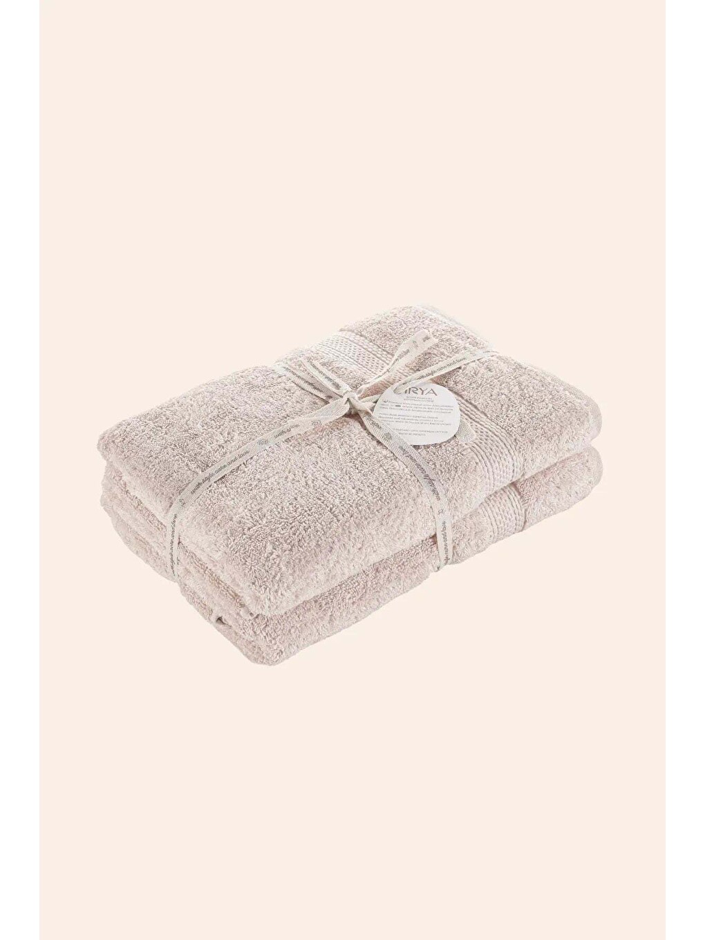 Beyaz Mısır %100 Mısır Pamuğu Havlu 4/30x50 Cm Oyster Beige-2
