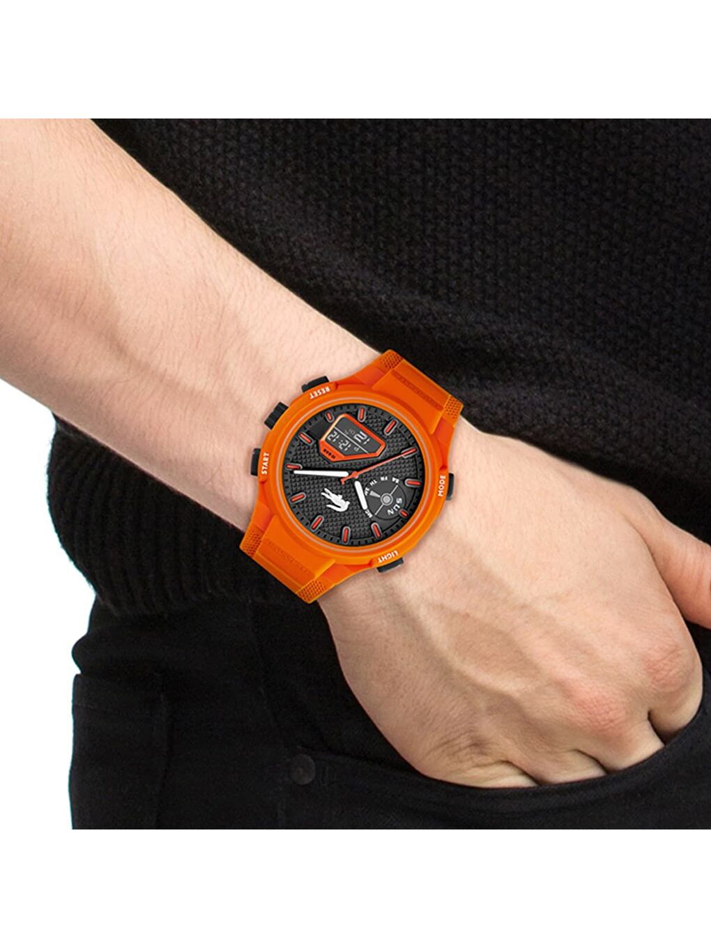 Turuncu LAC2011369 Erkek Kol Saati-3