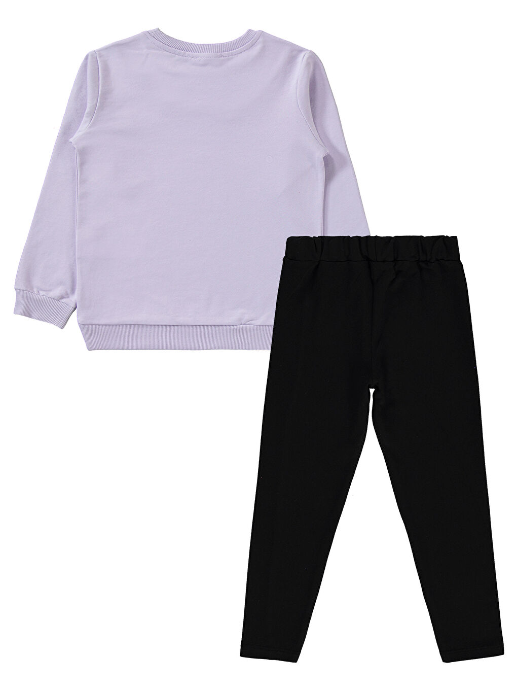 Mor Kız Çocuk Takım 6-9 Yaş Nazik Lavanta-1