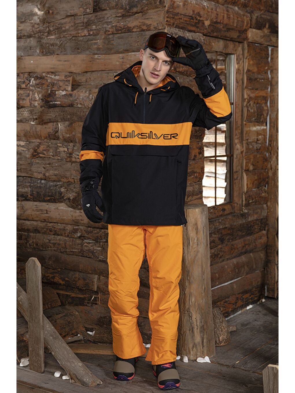 Erkek Snowboard Montu Steeze Siyah-2