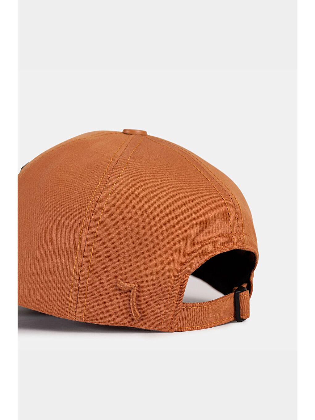 Kahverengi Six Wake Up Logolu Siyah-Kiremit Beyzbol Şapka-4