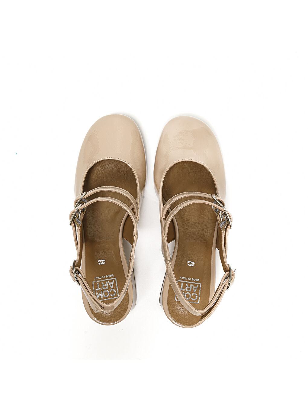 Bej Kadın Sandalet 205558CO 5558 SLIDE Naplack Nude-2