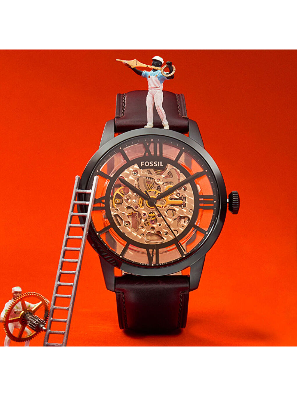 Kahverengi FME3098 Erkek Kol Saati-3