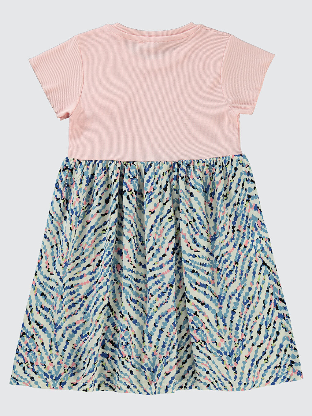 Girls Kız Çocuk Elbise 6-9 Yaş Pembe-1