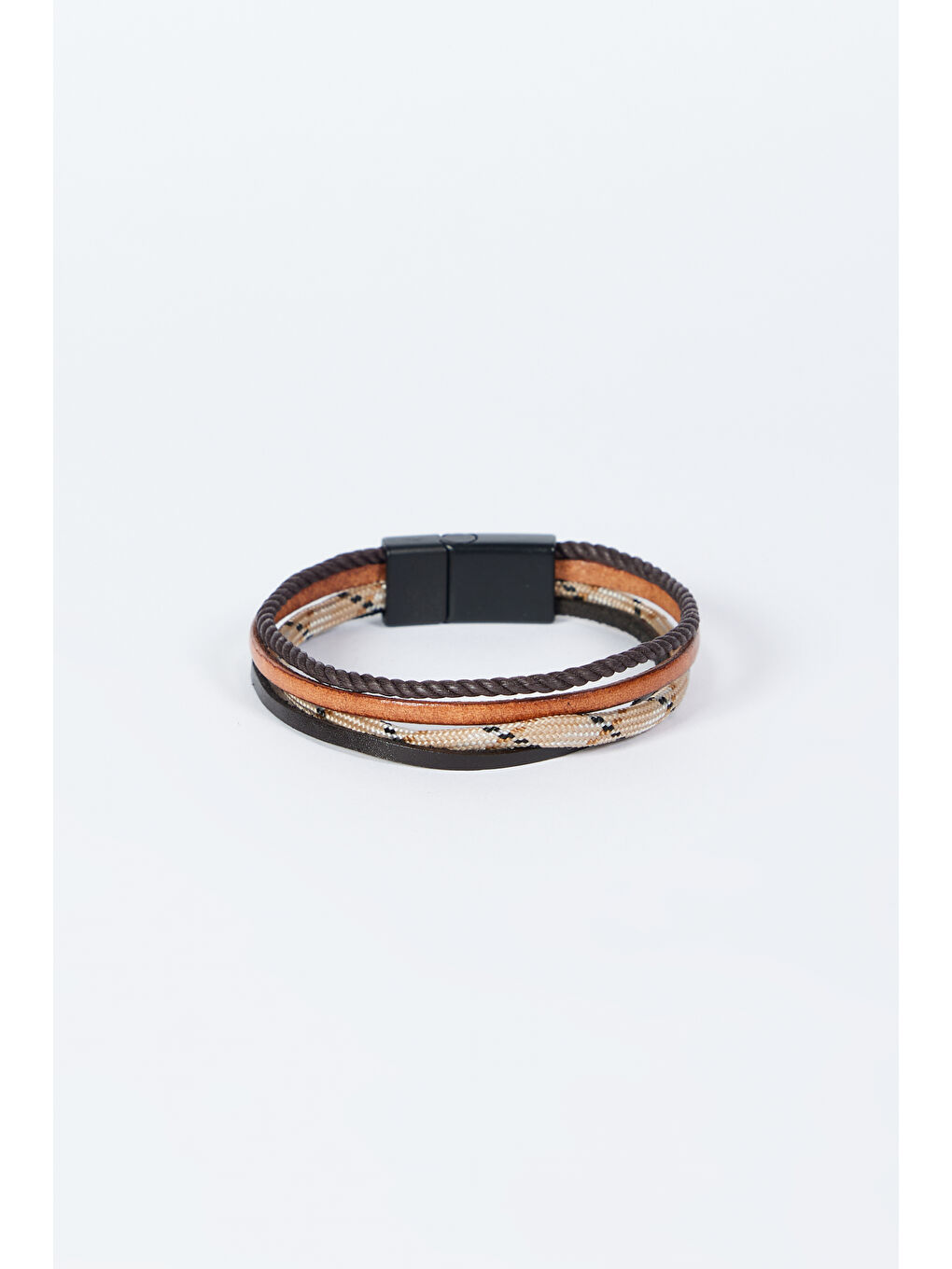 Erkek Kahverengi %100 Deri Bileklik