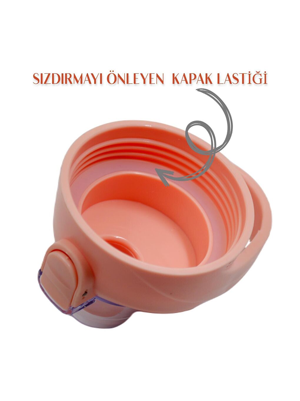 BottleBoss Pembe Pastel Renk Geçişli Sızdırmaz Kapak Motivasyon Matarası 1100 Ml Sticker HEDİYELİ Pembe - 4