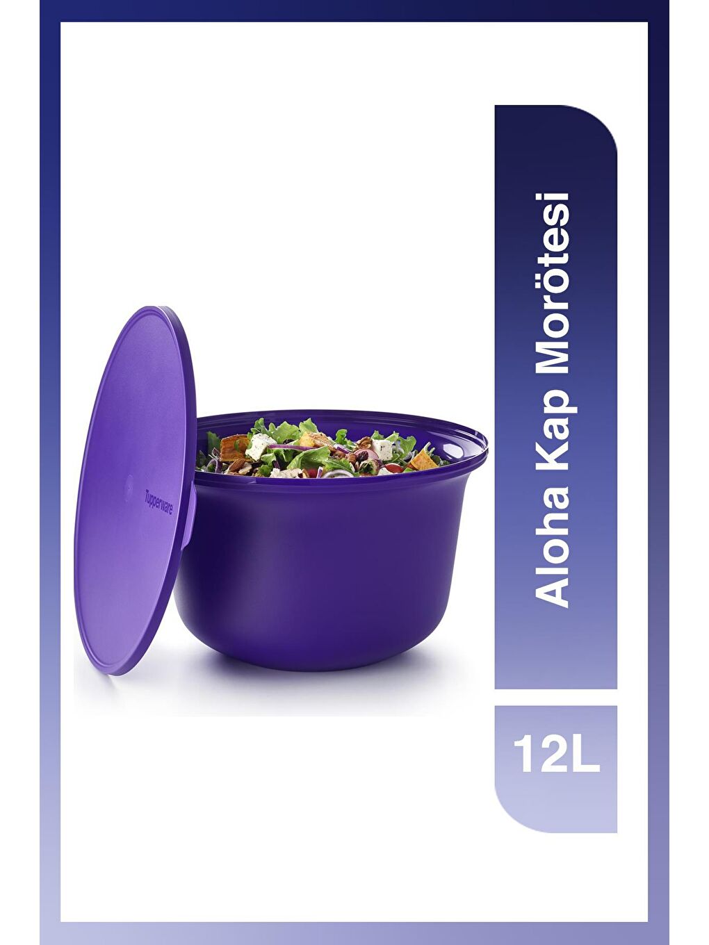 Tupperware Aloha Kap 12L Morötesi