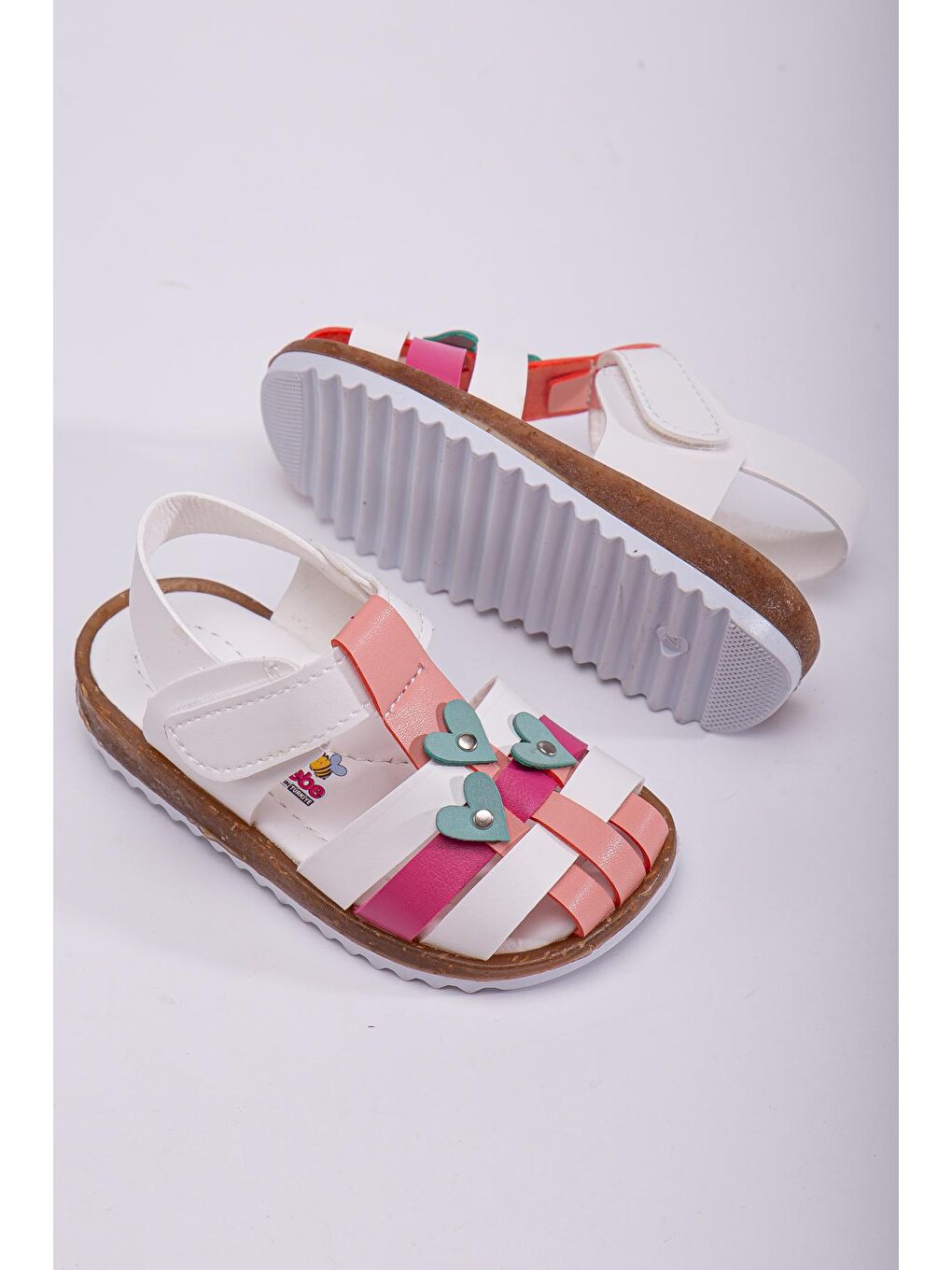 Pembe D1094 Kız Çocuk Günlük Ortopedik Sandalet