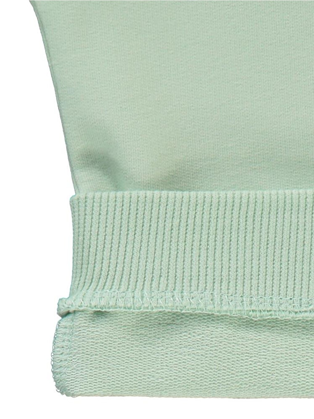 Baby Basic Arma Etiketli 6-18 Ay Sweatshirt - Yeşil 9-12 Ay-2