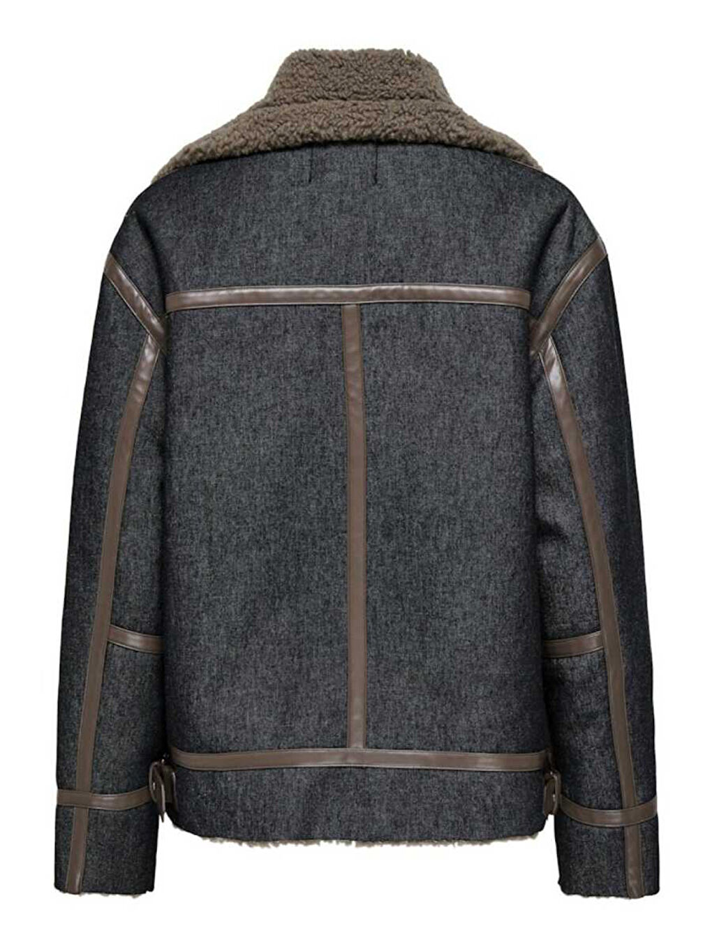 Lacivert Onlchoice Regular Fit Ceket Yaka Mont 15353732-1