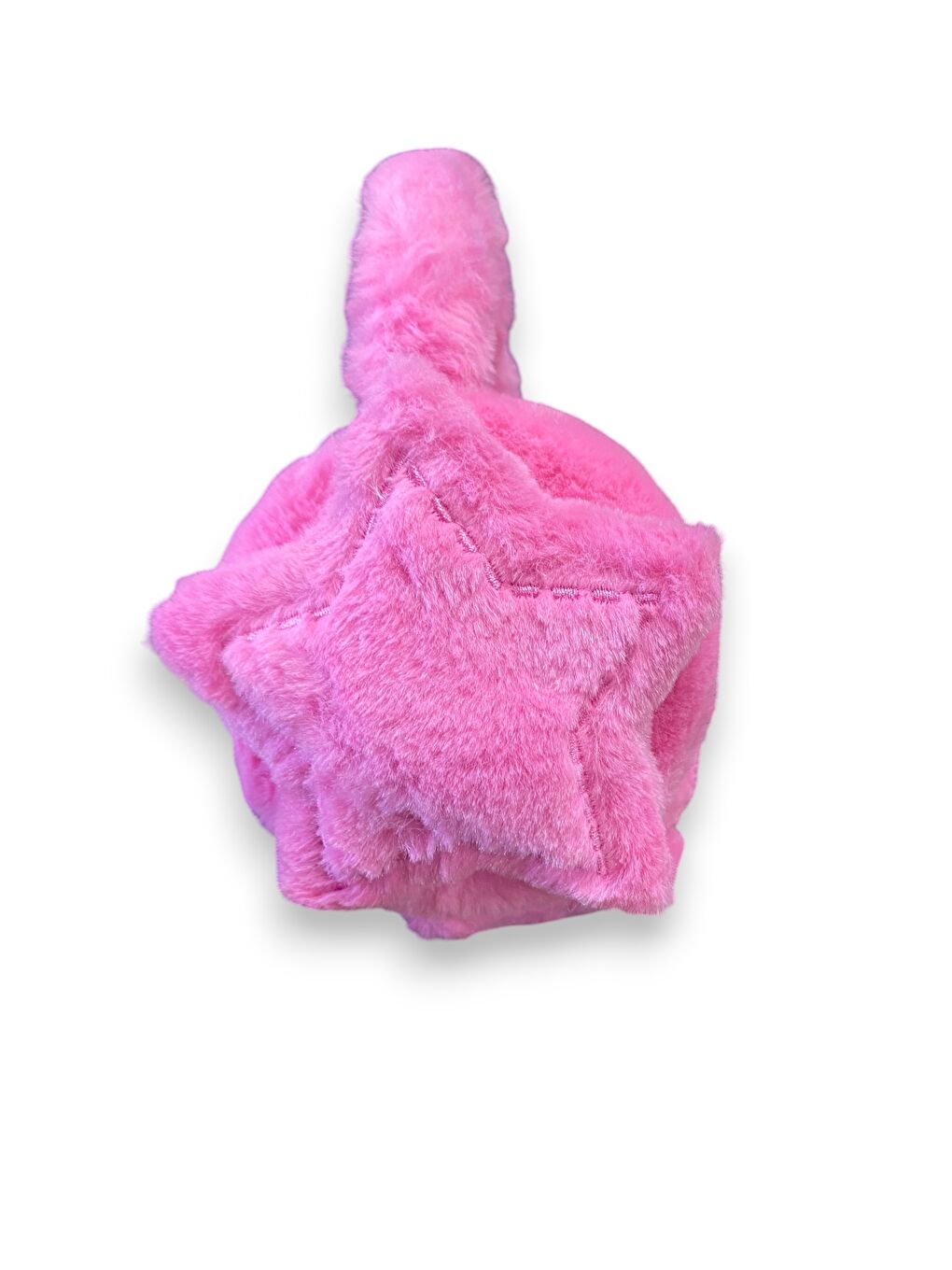 Formo Çocuk Pembe 3D Yıldız Detaylı Pelüş Kışlık Kulaklık - 1