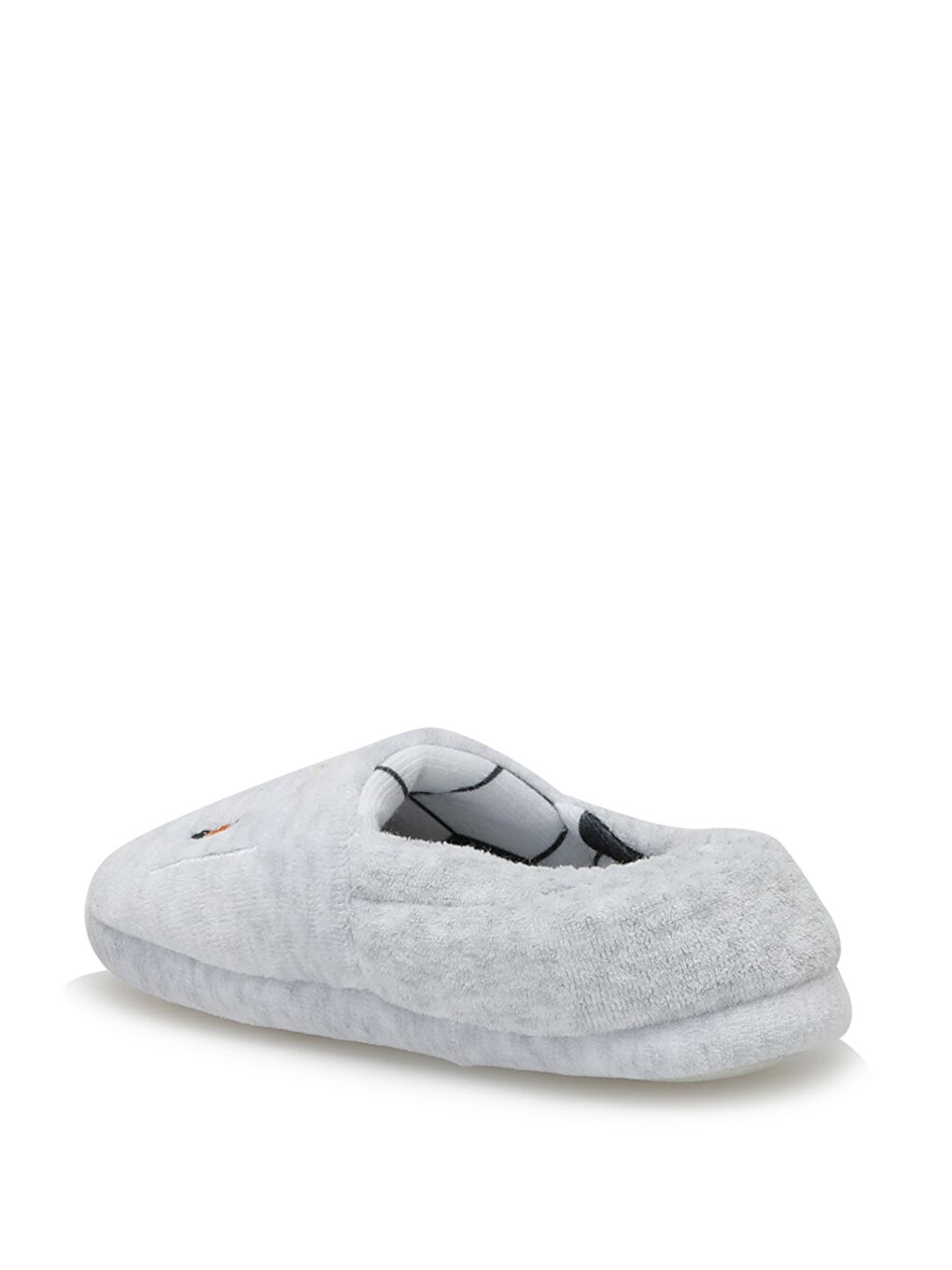 522179.P2PR Gri Erkek Çocuk Ev Terliği-2