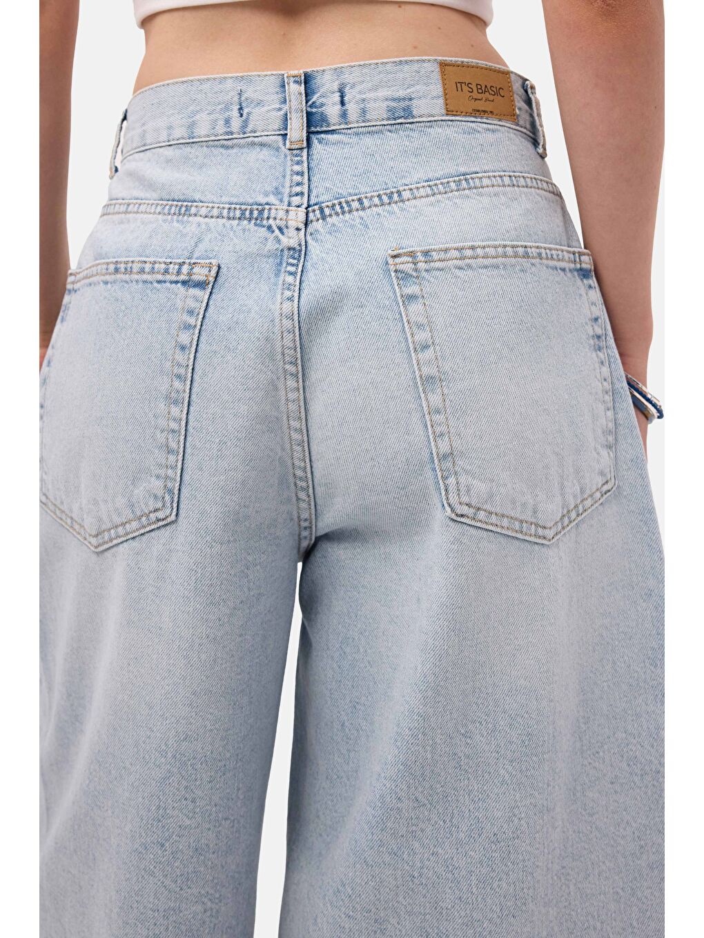 Mavi Kadın Jean Renk 4s6-3 Maxi Denim Bermuda Şort-6