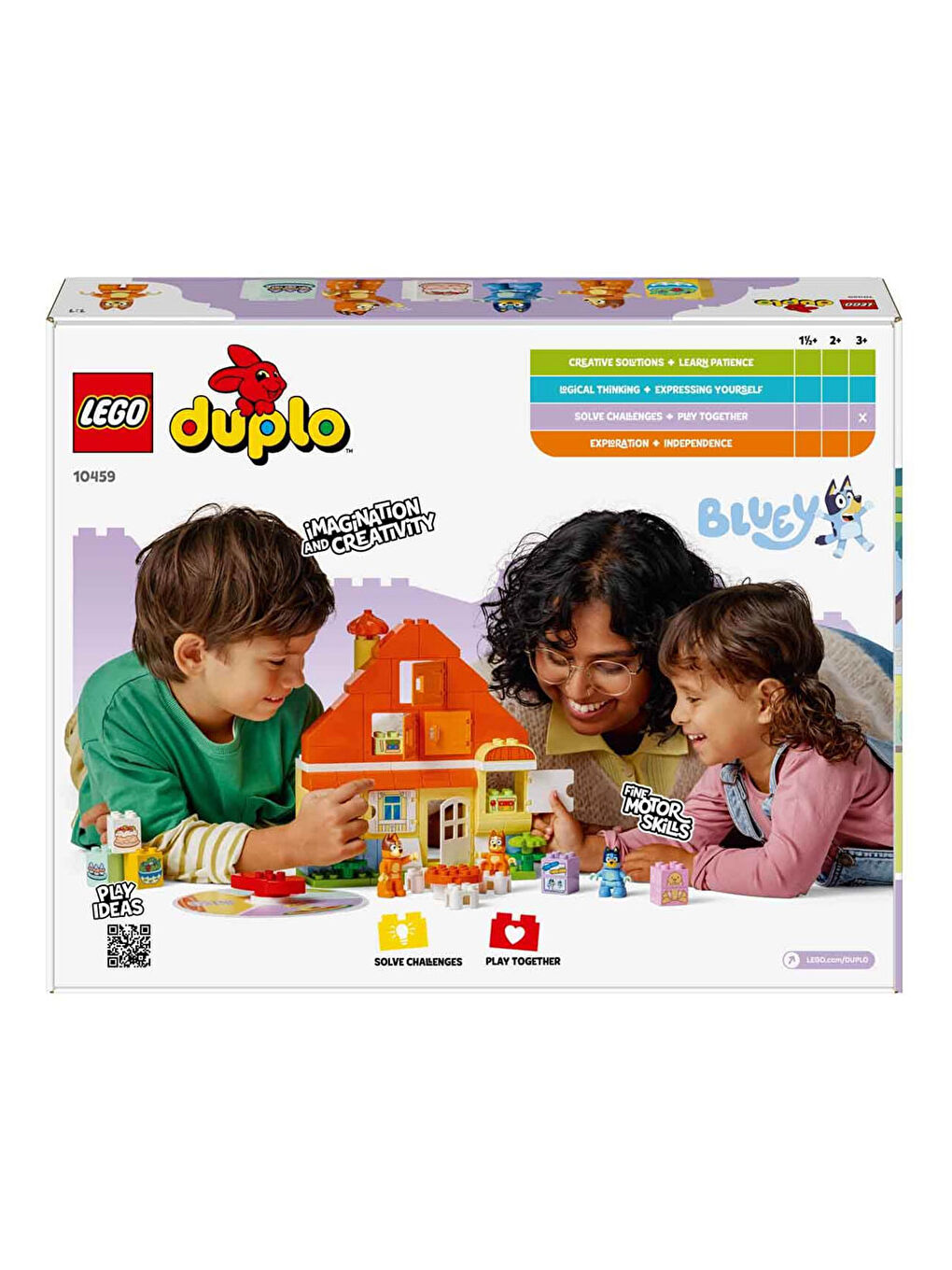 Duplo Bluey: Bluey Ailesinin Evi ve Hafıza Oyunu 10459-1