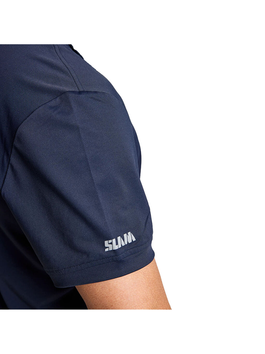 Lacivert Tech Pique Polo Ss Erkek Mavi Tişört-3