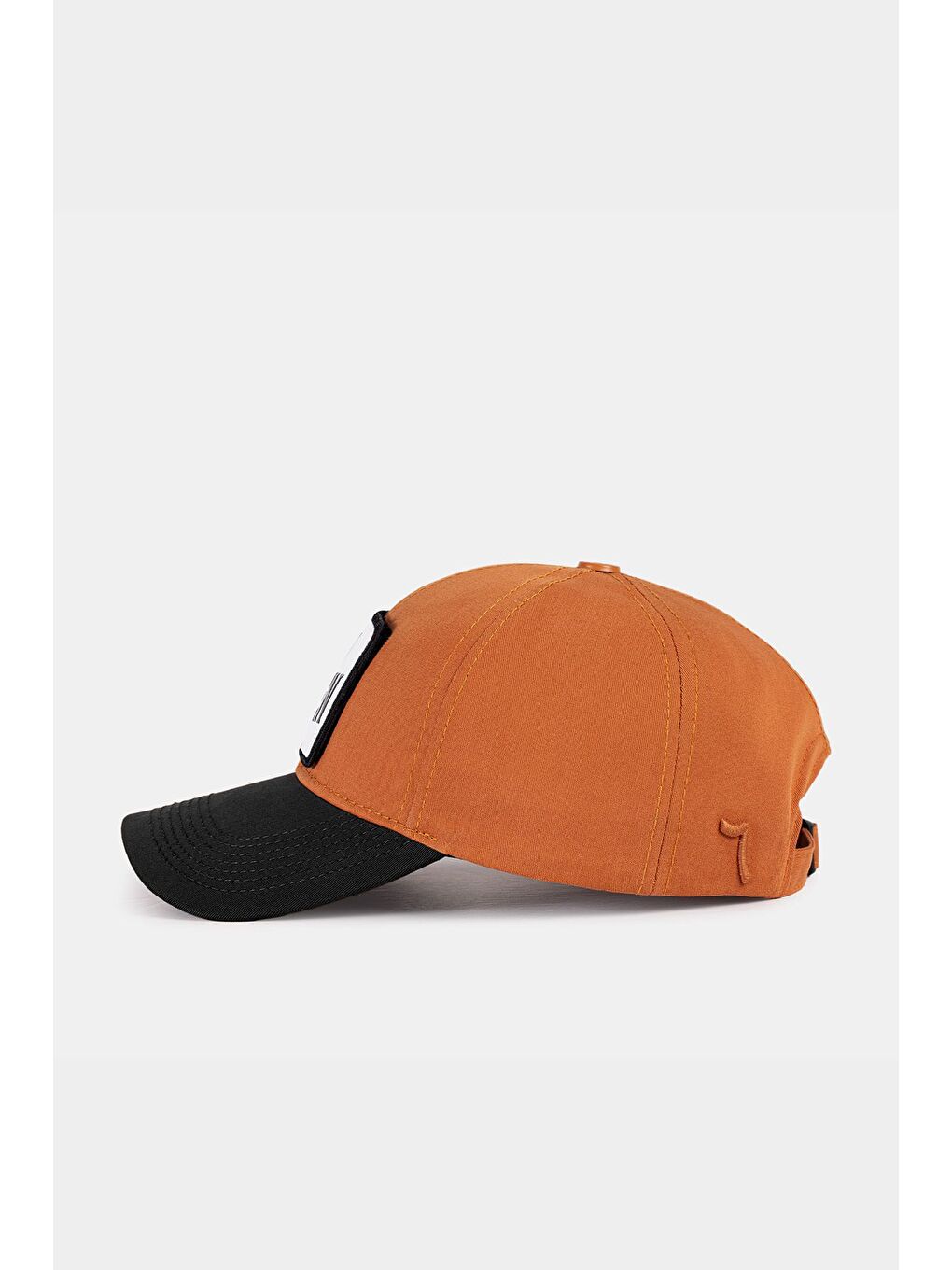 Kahverengi Six 7 Numara Logolu Siyah-Kiremit Beyzbol Şapka-2