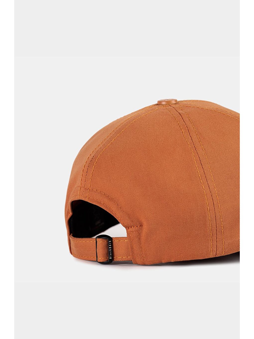 Kahverengi Six 7 Numara Logolu Siyah-Kiremit Beyzbol Şapka-3