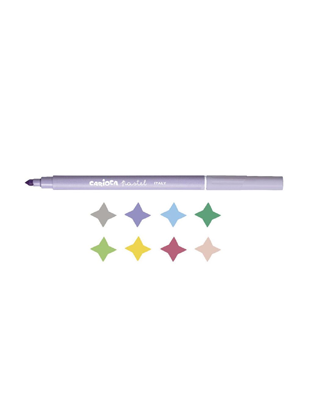 Pastel Süper Yıkanabilir Keçeli Kalem 8 Li 43032-1