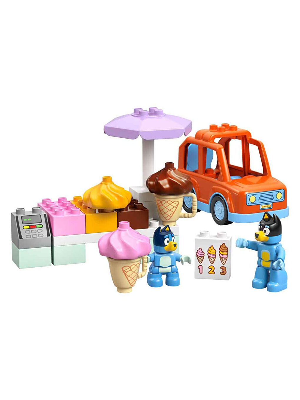 DUPLO Bluey: Bluey ile Dondurma Gezisi 10458-6
