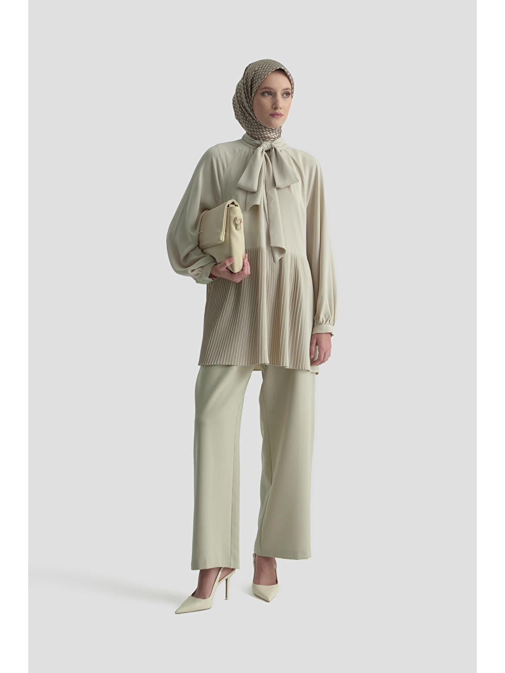 Piliseli Tunik 25Kd1115 Bej-1