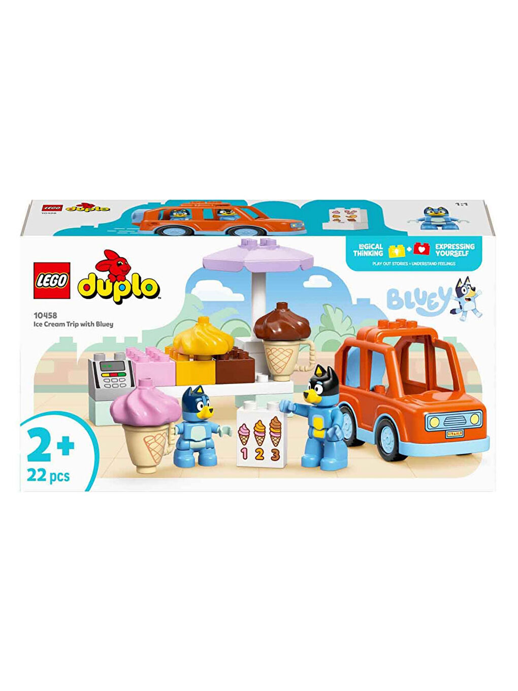 DUPLO Bluey: Bluey ile Dondurma Gezisi 10458-7