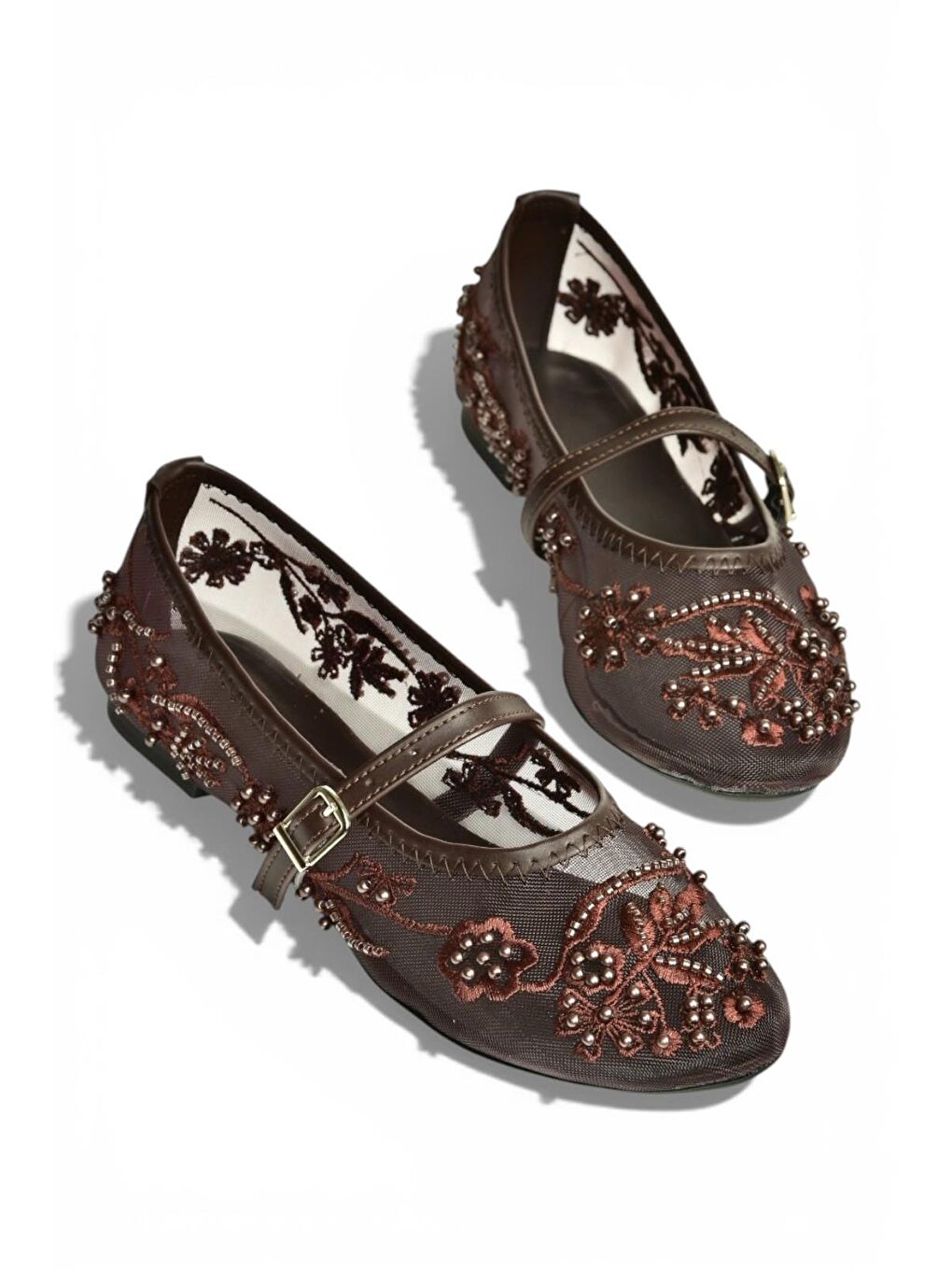 Kahverengi Kadın Babet Y726330115-4