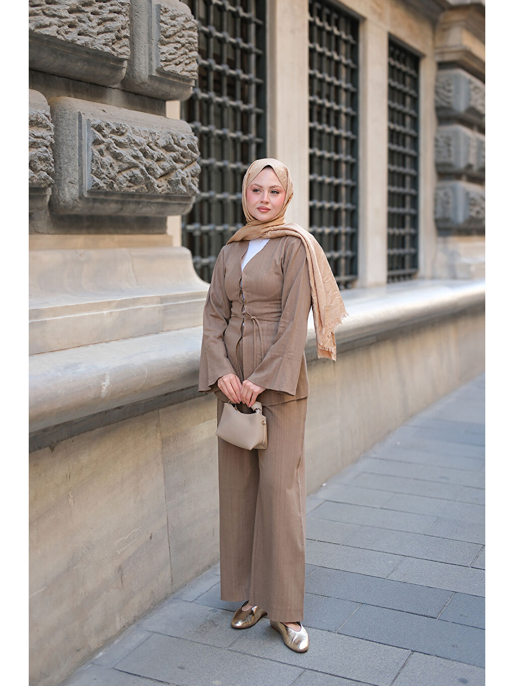 Bej Kadın Bea Takım Vizon-1