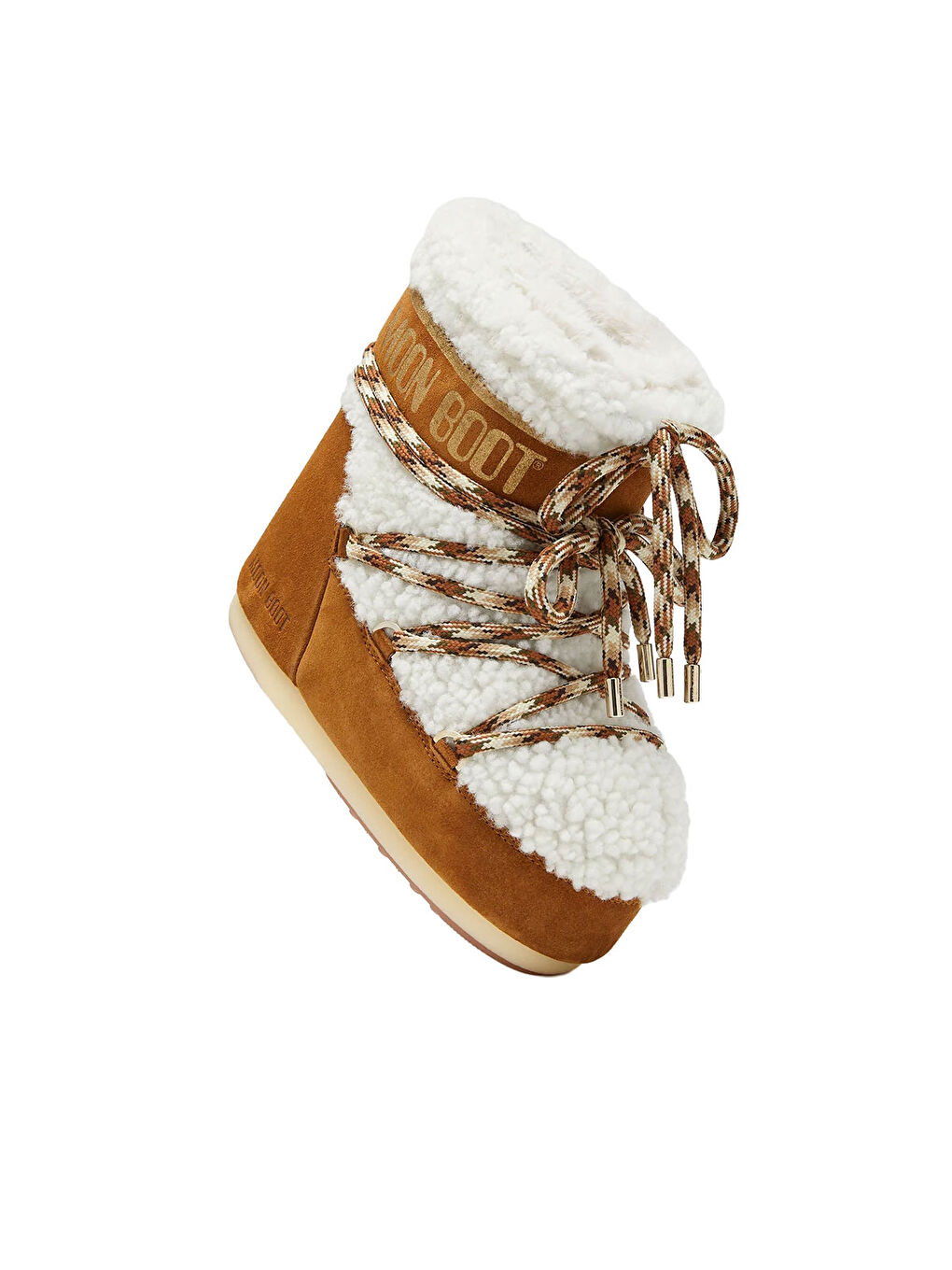 Kahverengi Kadın Bot (Kar) 80D1409580-MA03 Icon Low Shearling Whisky/Off White (36-41)-2