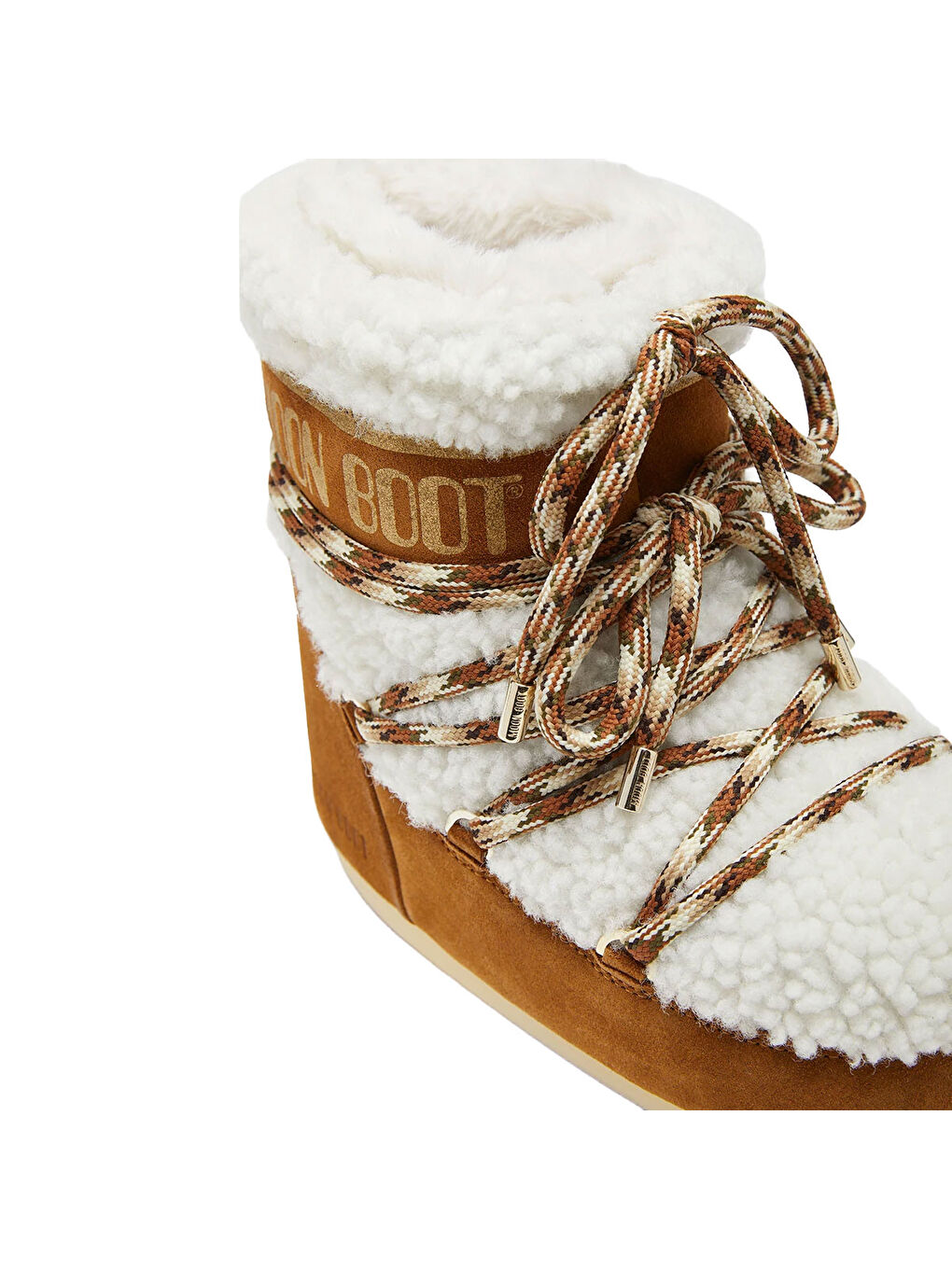 Kahverengi Kadın Bot (Kar) 80D1409580-MA03 Icon Low Shearling Whisky/Off White (36-41)-3
