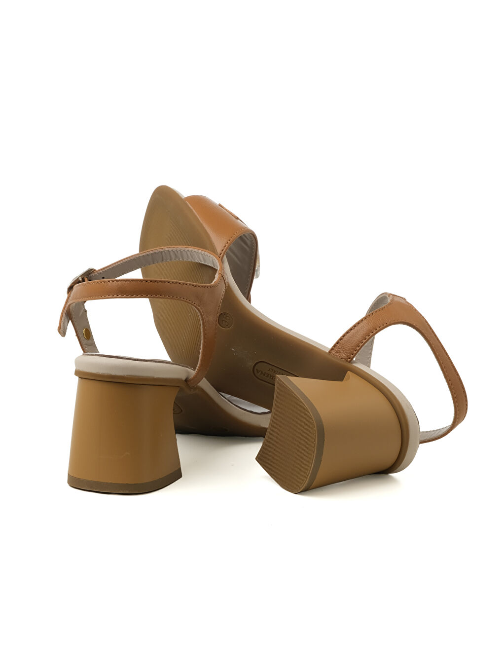 Kahverengi Kadın Sandalet 5P5114DP 5114 SOFTNIL PELLE Cuoio-4