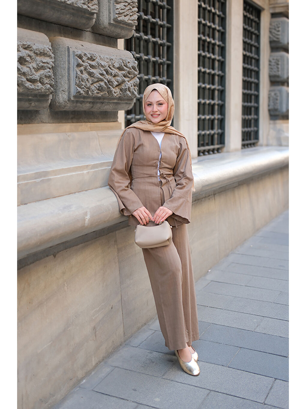 Bej Kadın Bea Takım Vizon-3