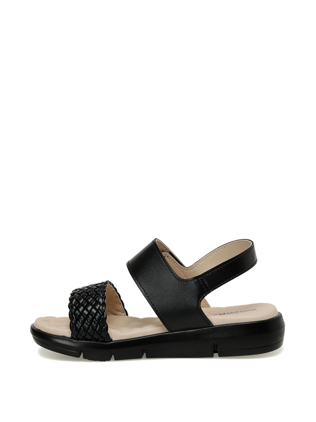 TRV2348.Z3FX Siyah Kadın Comfort Sandalet-2