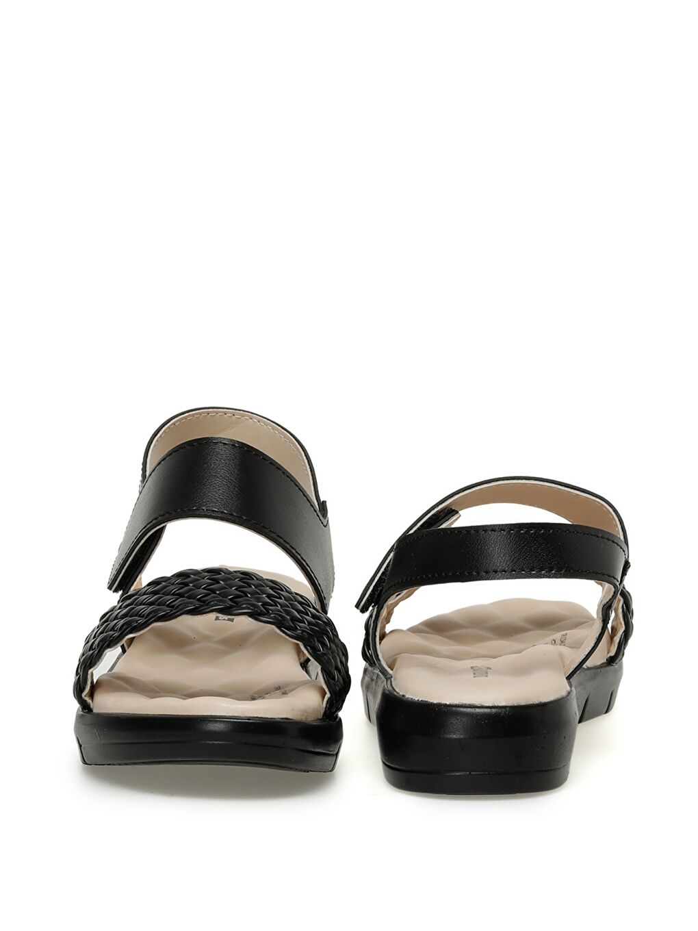 TRV2348.Z3FX Siyah Kadın Comfort Sandalet-4